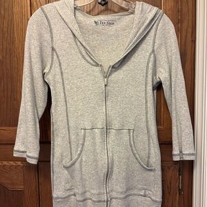 🌸Victoria's Secret Gray Zip-Up Hoodie